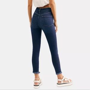 Free People Raw High Rise Jegging
